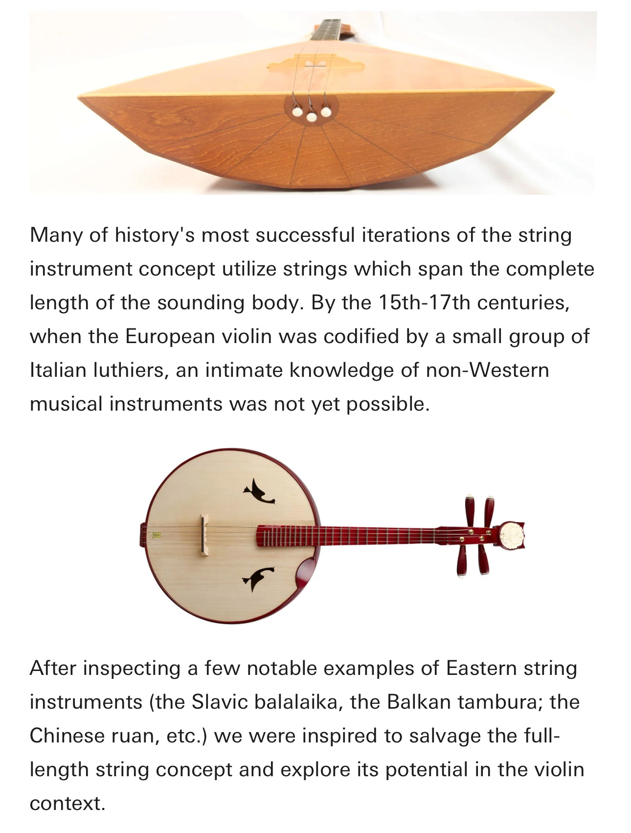 Ockham Tailpiece for Cello