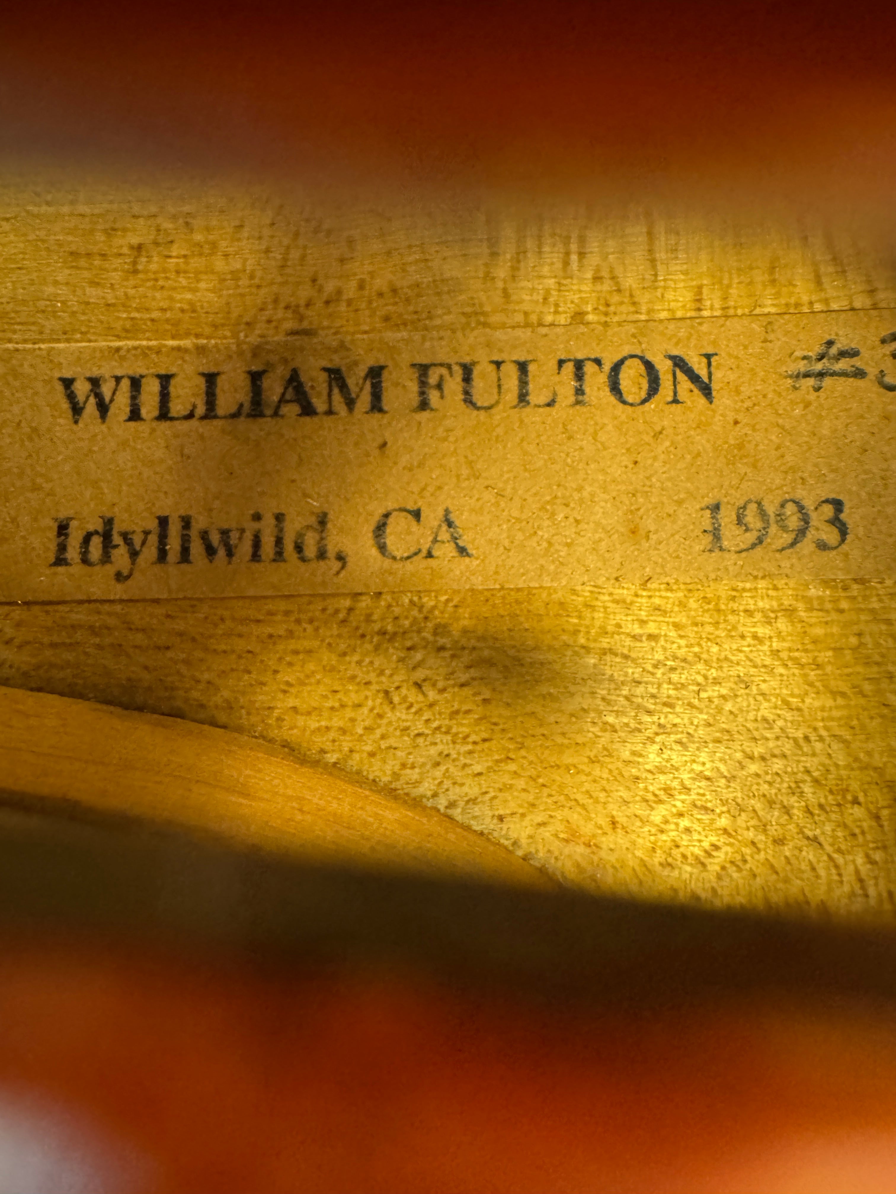 William Fulton 1993