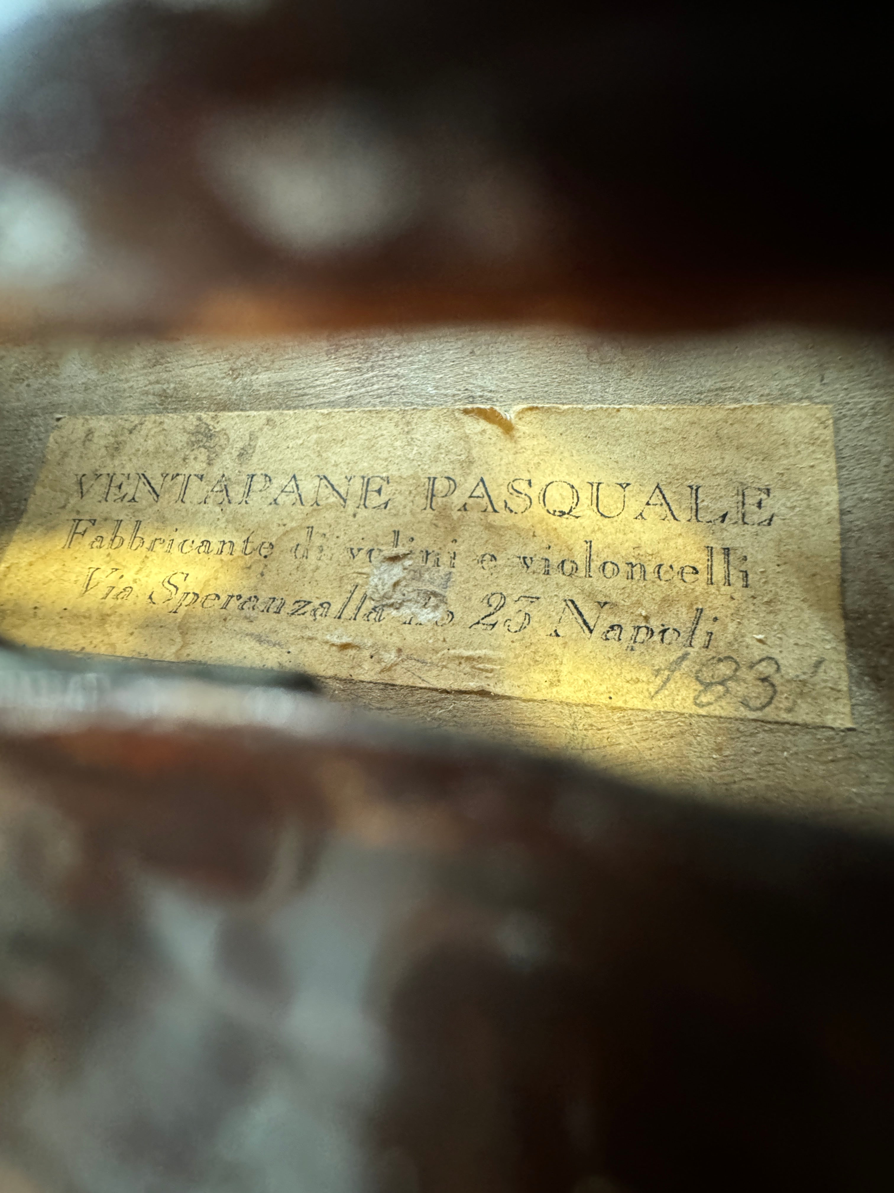 Pasquale Ventapane, Naples, 1834