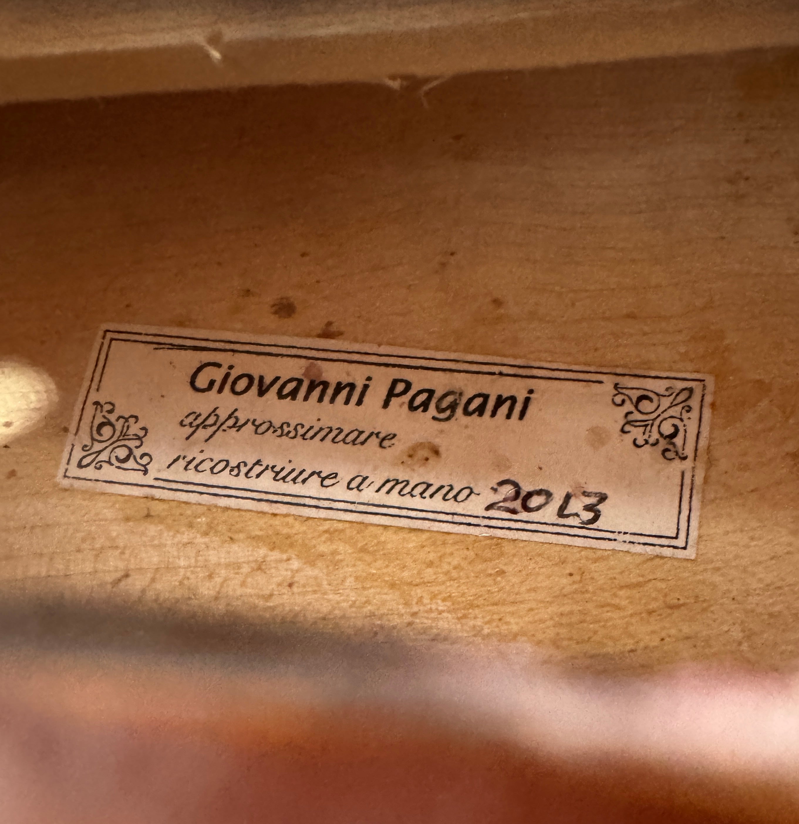 Giovanni Pagani 16.5”