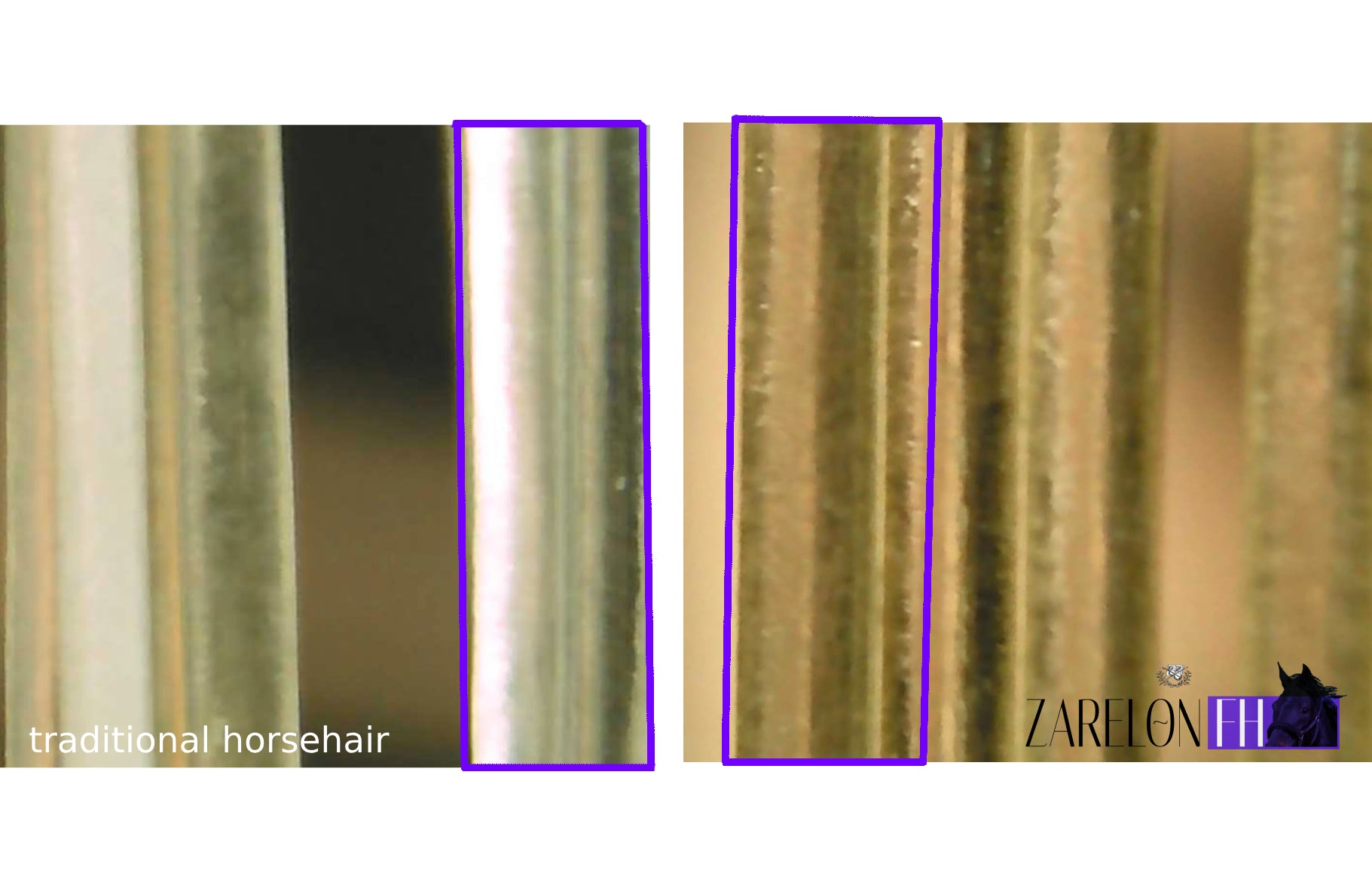 Zarelon FH ®  Carbon Fiber Bow with Unbreakable Horsehair