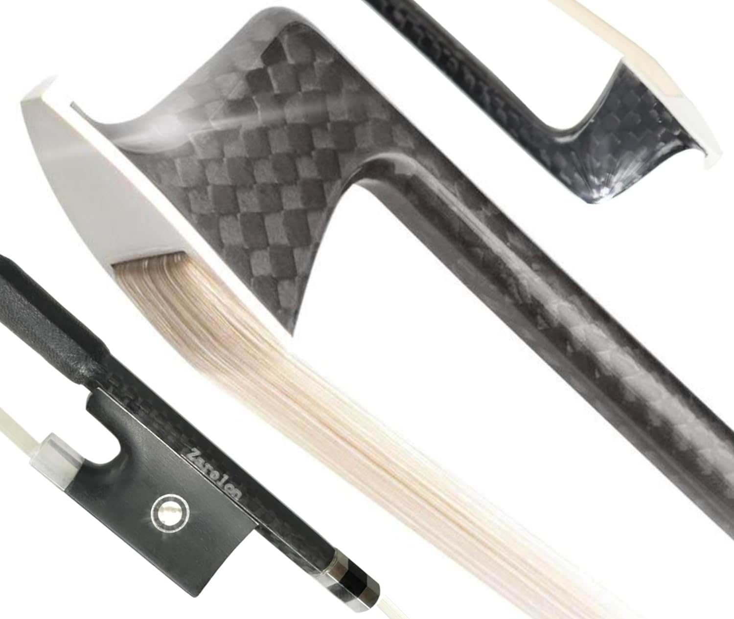 Zarelon FH ®  Carbon Fiber Violin Bow with Unbreakable Horsehair